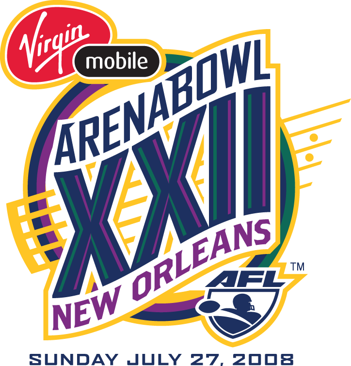 Arena Bowl 2008 Primary Logo t shirt iron on transfers